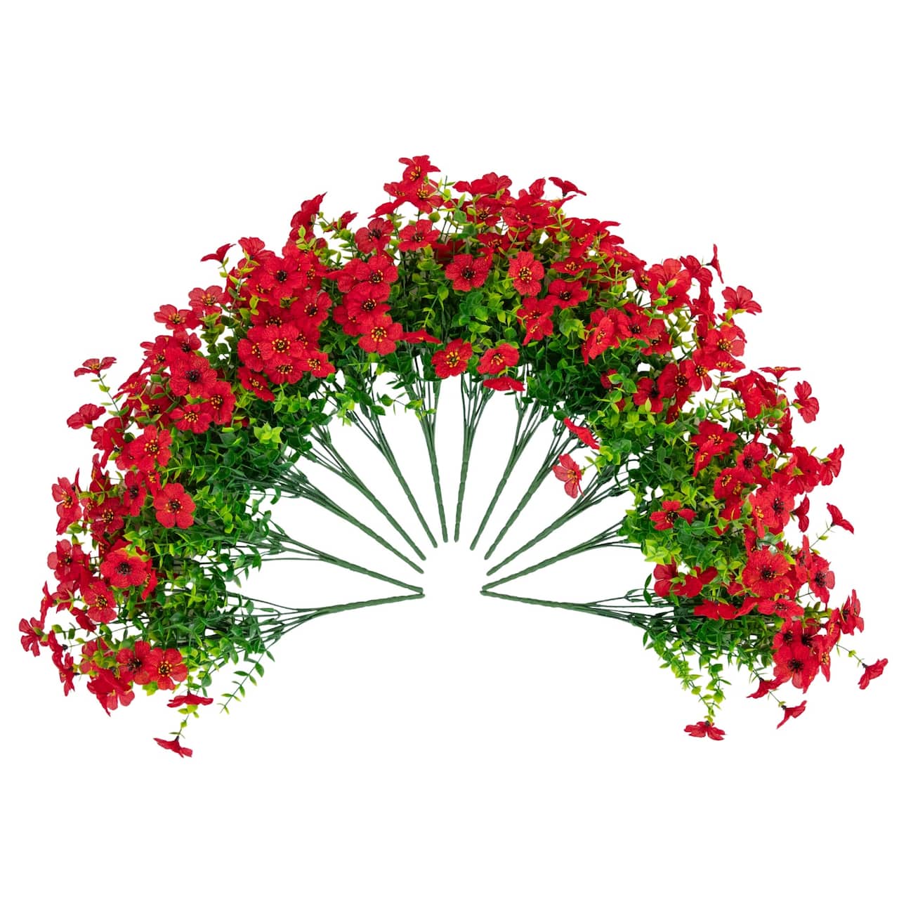 13" UV Resistant Artificial Daisy Bushes, 12ct.